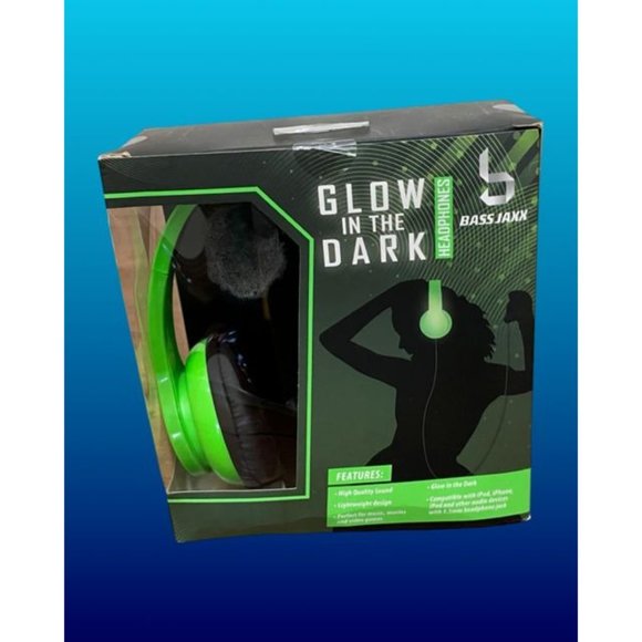 Glow in the Dark, Wired Headphones, Adult, 4 Color Options - Picture 4 of 16